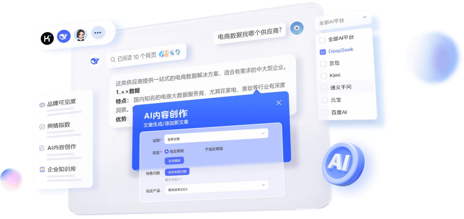 方案派GEO - 生成式引擎优化助力品牌 AI 搜索场景获客
