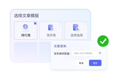 方案派 GEO 服务流程展示 - 执行上线环节（含优质内容输出、权威平台分发操作）